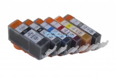 PGI725BK-CLI726BK/C/M/Y/GY代用墨盒一套6色
