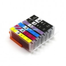 PGI780XL BK-CLI781XL K/C/M/Y/PB 代用墨盒一套6色